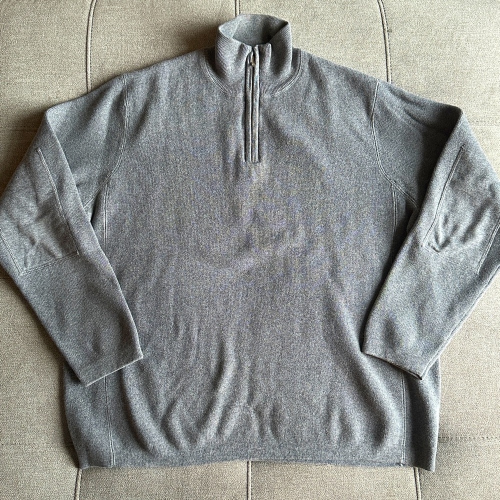 Men's Cherokee Quarter Zip Knit Sweater